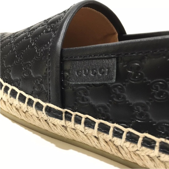 NIB Gucci Black Espadrille size 39 - Picture 5 of 10